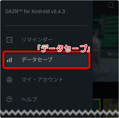 「データセーブ」